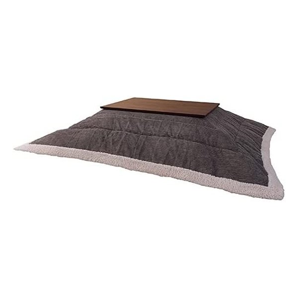 【20日は24時間限定クーポン配布】東谷 アズマヤ 薄掛コタツ布団 長方形 グレー W190×D230 KK-142GY (2564787) 代引不可 6,583円