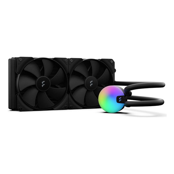 【25日は24時間限定クーポン配布】Fractal Design フラクタルデザインLumen v2 水冷一体型CPUクーラー 140mmファン&times;2 FD-W-L1-S2811(2573994)代引不可 送料無料｜e-zoa SHOP