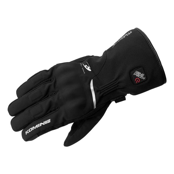 【20日は24時間限定クーポン配布】KOMINE コミネ コミネ KOMINE バイク用 EK-217 PROTECTELECTRIC HEAT GLVOES ブラック XL EK-217BKXL (2551927) 代引不可 送料無料