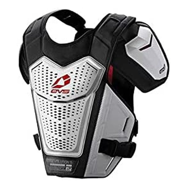 【20日は24時間限定クーポン配布】RS TAICHI アールエスタイチ REVO 5 チェストプロテクター ホワイト S/M・ユースサイズ EVV038WH01S/M (2568113) 代引不可 送料無料