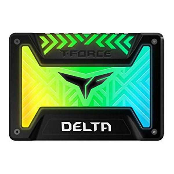 【20日は24時間限定クーポン配布】Team チーム DELTA RGB SSD 5V 500GB ブラック T253TR500G3C313 T253TR500G3C313 (2573562) 代引不可 送料無料 18,396円