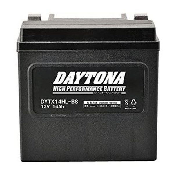 デイトナ DYTX14-BS ハイパフォーマンスバッテリー MFバッテリー Amazon | デイトナ ハイパフォーマンス バッテリー DYTX14-BS