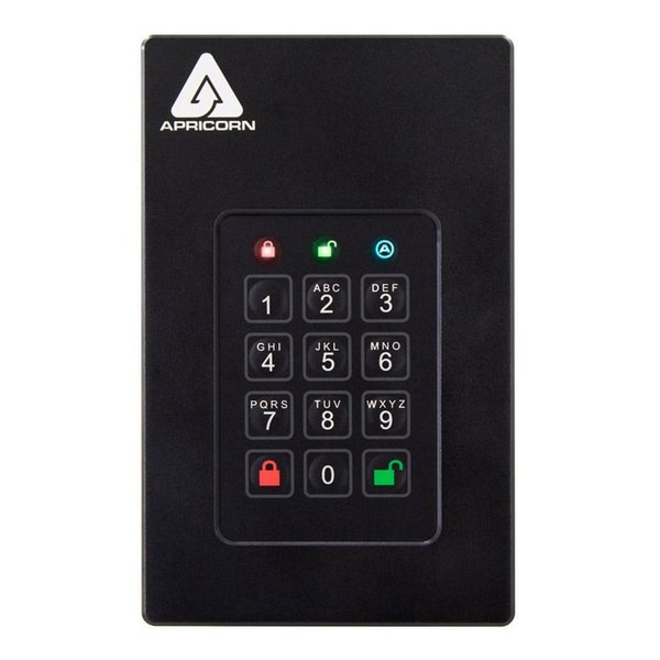 【10日は24時間限定クーポン配布】Apricorn アプリコーン 外付けSSD ポータブル Aegis Fortress L3 - USB 3.0 Solid State Drive AFL3-S1TB AFL3-S1TB (2574128) 代引不可 送料無料