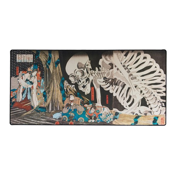 【20日は24時間限定クーポン配布】The mousepad company ザ マウスパッドカンパニー Skeleton Spectre by Utagawa Kuniyoshi Large SKELETONSPECTREL (2548114) 代引不可 送料無料