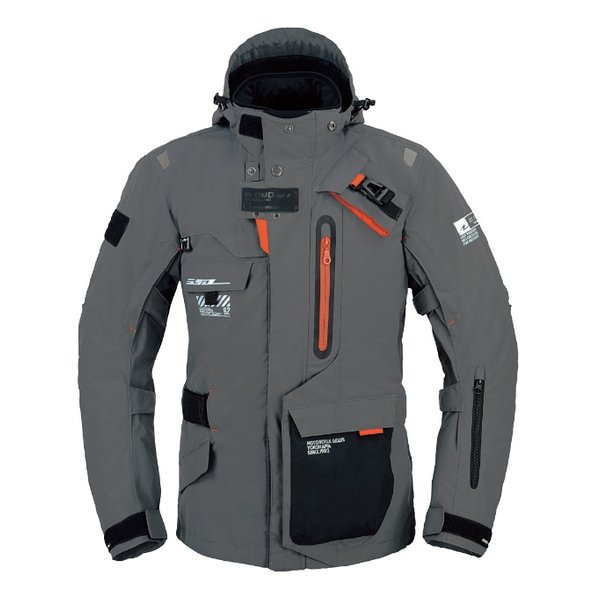 【15日は24時間限定クーポン配布】ROUGH&ROAD ラフアンドロード R&R ウォーターシールドコマンドジャケット グレー-XL RR7252GY5 (2546280) 代引不可 送料無料