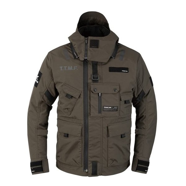 【15日は24時間限定クーポン配布】RS TAICHI アールエスタイチ RSJ726 モンスター オールシーズンパーカ DARK KHAKI 3XL RSJ726KH013XL (2514430) 代引不可 送料無料