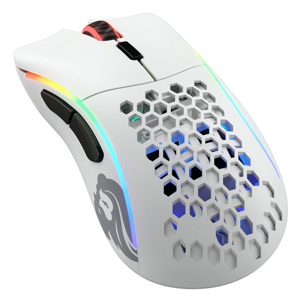 【25日は24時間限定クーポン配布】Glorious PC Gaming Race グロリアス ピーシー ゲーミGlorious Model D Minus ワイヤレス軽量ゲーミングマウス マットホワイト GLO-MS-DMW-MW(2588618)代引不可 送料無料｜e-zoa SHOP 9,835円