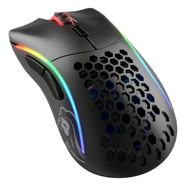 【25日は24時間限定クーポン配布】Glorious PC Gaming Race グロリアス ピーシー ゲーミGlorious Model D Minus ワイヤレス軽量ゲーミングマウス マットブラック GLO-MS-DMW-MB(2588620)代引不可 送料無料｜e-zoa SHOP