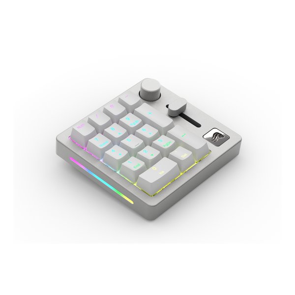 【10日は24時間限定クーポン配布】Glorious PC Gaming Race グロリアス ピーシー ゲーミ Glorious GMMK Numpad Prebuilt ホワイトアイス GLO-GMMK-NP-FOX-W (2588634) 代引不可 送料無料
