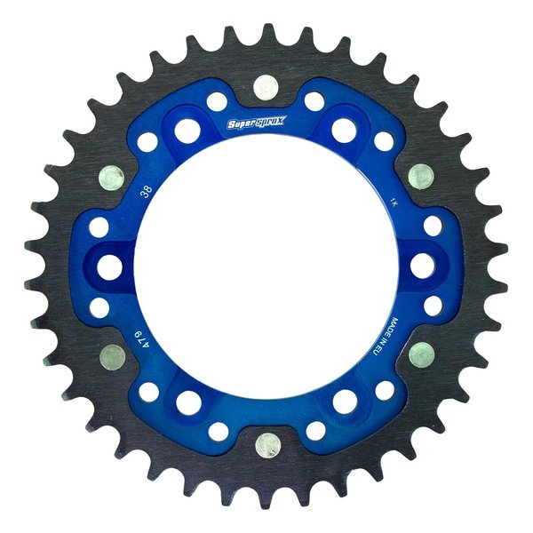 【10日は24時間限定クーポン配布】Supersprox スーパースプロックス SPX REAR STEALTH 479-38T BLU RST-47938-BLU (2534489) 代引不可 送料無料