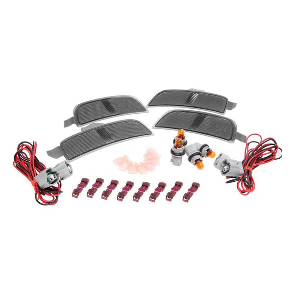 【25日は24時間限定クーポン配布】I.L.Motorsport（アイエルモータースポーツ）サイドリフレクターセット スモーク バルブタイプ NDロードスター ND0-1556(2624422)代引不可 送料無料｜e-zoa SHOP