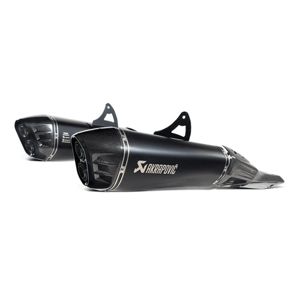 【10日は24時間限定クーポン配布】AKRAPOVIC アクラポビッチ スリップオンライン チタン ブラック JMCA HAYABUSA 21-23 型式：8BL-EJ11A S-S13SO4-HRAATBLJPP (2624881) 代引不可 送料無料