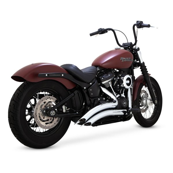 【20日は24時間限定クーポン配布】VANCE&HINES(バンスアンドハインズ)BigRadius 2-2 PCX ビッグラディウス2-2 クローム マフラー SOFTAIL 18-22 1800-2567(2630330)代引不可 送料無料|e-zoa SHOP