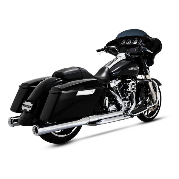 【25日は24時間限定クーポン配布】VANCE&HINES(バンスアンドハインズ)Dresser Duals PCX ドレッサーデュアル ヘッドパイプ クローム マフラー 17351(2630357)代引不可 送料無料|e-zoa SHOP