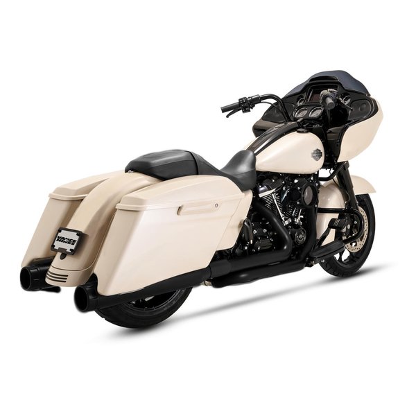 【25日は24時間限定クーポン配布】VANCE&HINES(バンスアンドハインズ)Dresser Duals PCX ドレッサーデュアル ヘッドパイプ ブラック マフラー 47351(2630358)代引不可 送料無料|e-zoa SHOP