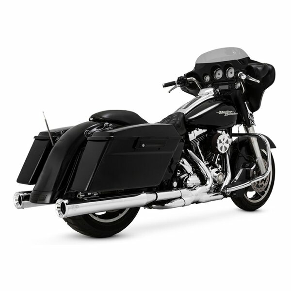 【25日は24時間限定クーポン配布】VANCE&HINES（バンスアンドハインズ） Eliminator400 エリミネーター スリップオン クローム マフラー TOURING 95-16 1801-0898 (2630365) 代引不可 送料無料