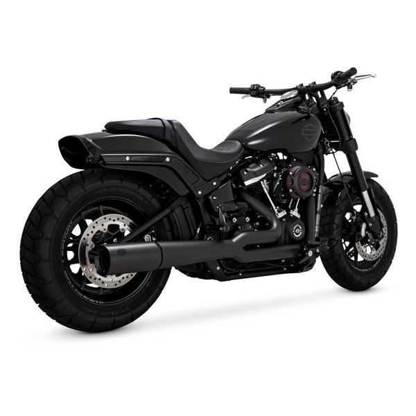 【25日は24時間限定クーポン配布】VANCE&HINES（バンスアンドハインズ）ProPipe 2-1 PCX プロパイプ ブラック マフラー SOFTAIL 18-22 1800-2576(2630406)代引不可 送料無料｜e-zoa SHOP
