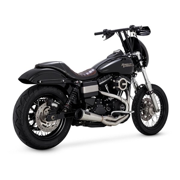 【15日は24時間限定クーポン配布】VANCE&HINES（バンスアンドハインズ） Stainless 2-1 Upsweep ステンレス2-1 アップスウィープ マフラー DYNA 91-09 27635 (2630447) 代引不可 送料無料