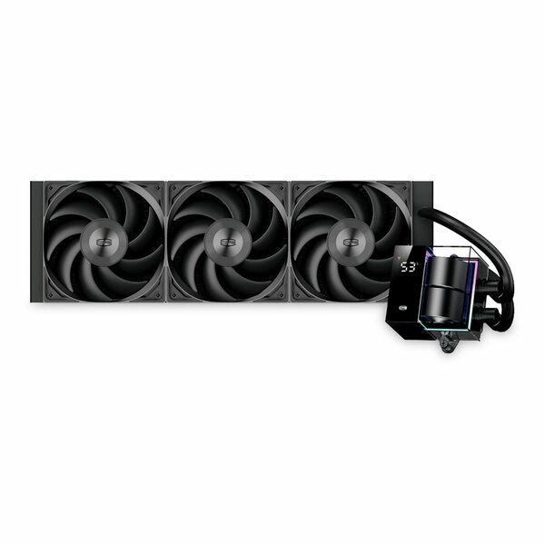 【15日は24時間限定クーポン配布】CPS（シーピーエス） オールインワン水冷クーラー 360mmラジエーターモデル/ブラック DS360-BK (2615393) 送料無料