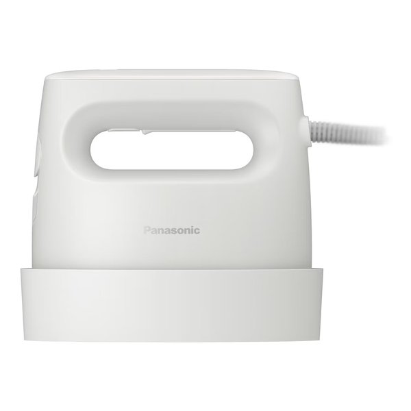 【10日は24時間限定クーポン配布】Panasonic パナソニック 衣類スチーマー 静電タッチ式スチーム操作/360°全方向噴射/クレイベージュ NI-FS70A-C (2641713) 送料無料