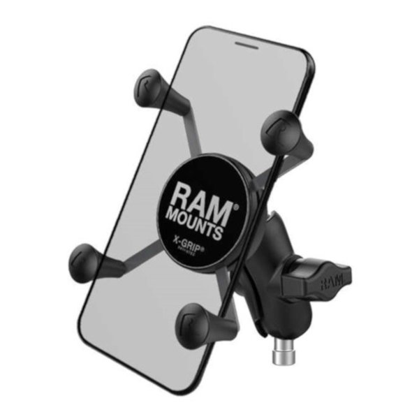 【15日は24時間限定クーポン配布】RAM MOUNTS ラムマウント XグリップS＆M8ボルトベースセット ショートアーム 1インチボール RAM-B-367-A-UN7U P107-3090 (2576003) 代引不可 送料無料