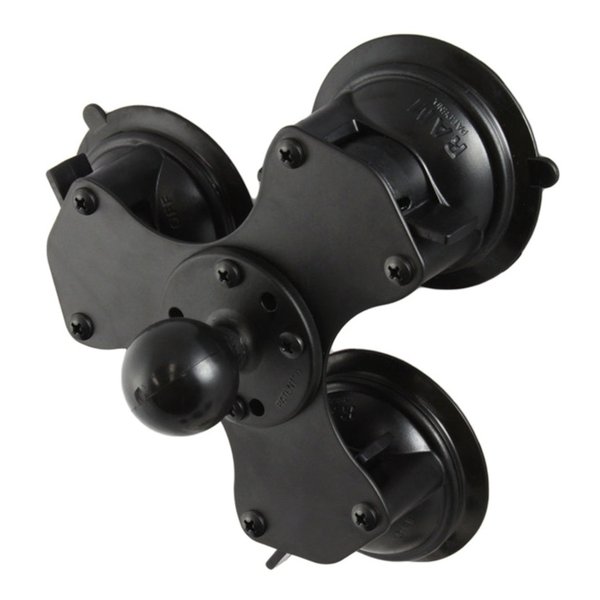 【20日は24時間限定クーポン配布】RAM MOUNTS ラムマウント ラムマウント トリプルサクションベース 1.5インチボール RAM-224-3U P063-8250 (2575925) 代引不可 送料無料