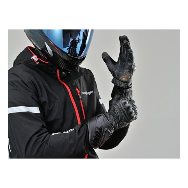 【10日は24時間限定クーポン配布】DAYTONA デイトナ バイクグローブ HBG-040 スポーツロンググローブ ブラック Mサイズ D99227 (2493041) 代引不可 送料無料 5,039円