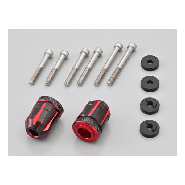 【15日は24時間限定クーポン配布】DAYTONA デイトナ バーエンド ホンダ M6 用 TECHNO レッド 99720 (2571521) 代引不可 送料無料