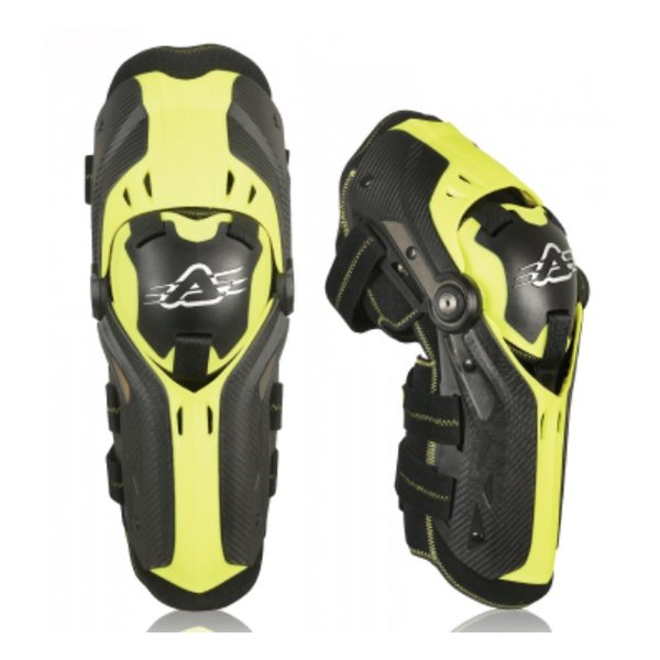 【25日は24時間限定クーポン配布】ACERBIS アチェルビス AC GORILLA ニーガード フリー 左右セット ブラック/イエロー 膝 AC-22114BK/YL (2578931) 代引不可 送料無料