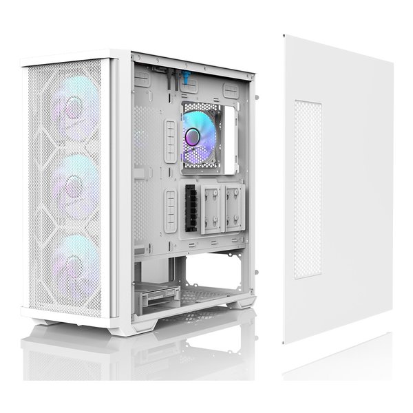【20日は24時間限定クーポン配布】zalman ザルマン Z10 DUO ホワイト Z10DUOWHITE (2613759) 代引不可 送料無料