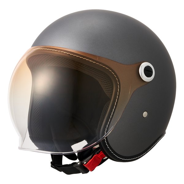【20日は24時間限定クーポン配布】MARUSHIN マルシン ジェットヘルメット バブルライダー メンズ/フラットガンメタリック/XLサイズ MCJ6/FLAT GUNMETALLIC/XL (2644134) 送料無料