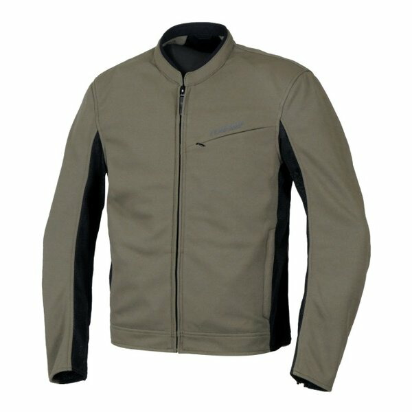 【25日は24時間限定クーポン配布】FlagshiP（フラッグシップ）バイク用 春夏 フラックスベントジャケット グレー/Lサイズ FJ-S221/GRAY/L(2648133)送料無料｜e-zoa SHOP