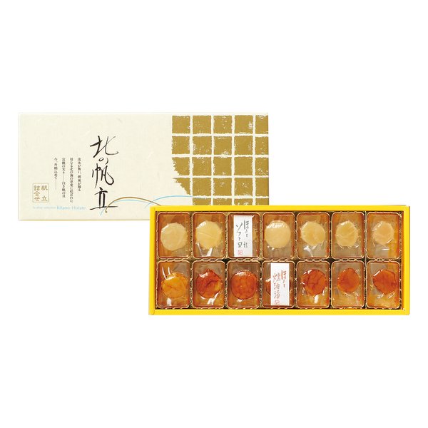 【10日は24時間限定クーポン配布】しんや 北の帆立14粒 H 2種/各7粒/14粒入り ZOA220614930 (2647428) 代引不可