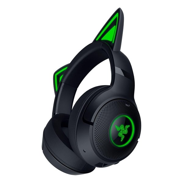 【15日は24時間限定クーポン配布】Razer レーザー Kraken Kitty V2 BT ストリーミング向け RGB対応 ワイヤレスネコミミヘッドセット RZ04-04860500-R3M1 (2651068) 送料無料