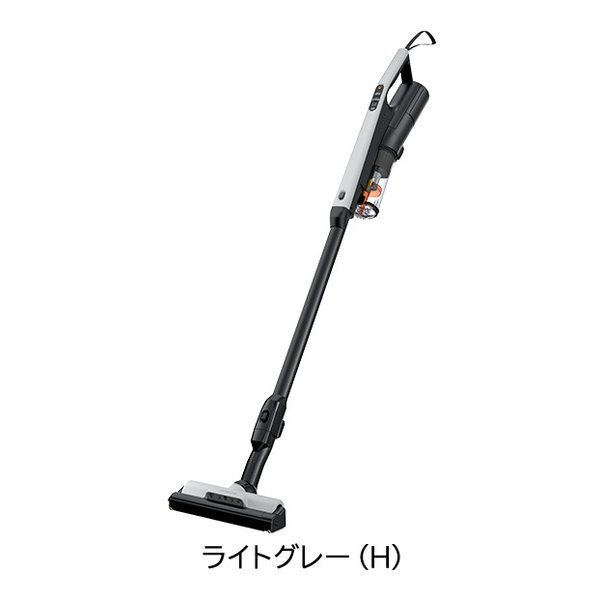 【25日は24時間限定クーポン配布】HITACHI 日立 ヒタチスティッククリーナー すごかるスティック サイクロン式/0.97kg/ライトグレー PV-BS1M H(2652130)送料無料｜e-zoa SHOP