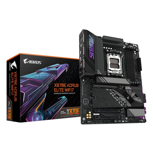 【20日は24時間限定クーポン配布】GIGABYTE ギガバイト ATXマザーボード AMD X870Eチップセット搭載 X870E AORUS ELITE WIFI7 (2623451) 送料無料