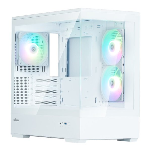 【20日は24時間限定クーポン配布】zalman ザルマン P30 V2 ホワイト P30WHITEV2 (2636171) 送料無料 8,960円