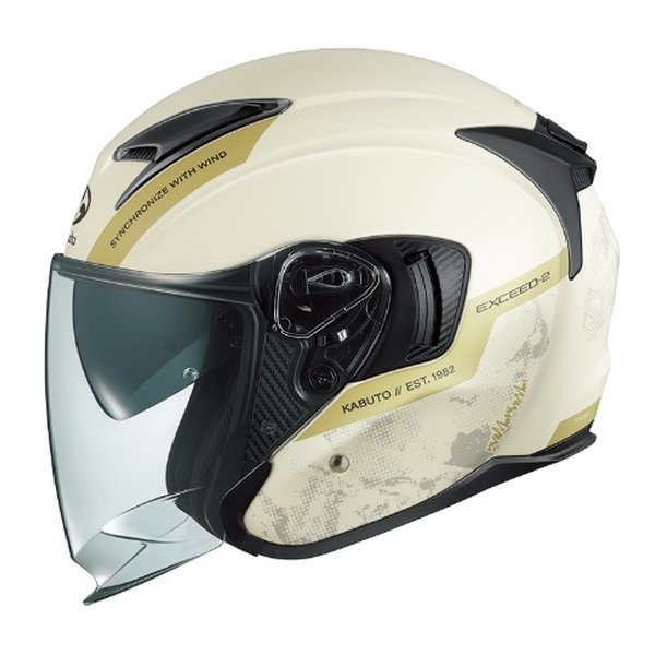 【20日は24時間限定クーポン配布】OGK KABUTO（オージーケーカブト）OGK EXCEED-2 DUNE フラットアイボリー M EXCEED2DUNEFアイボリーM(2610967)代引不可 送料無料｜e-zoa SHOP