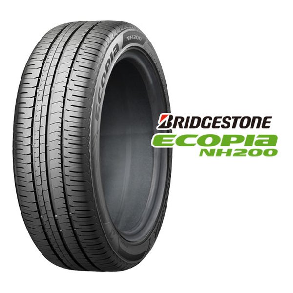【30日は24時間限定クーポン配布】【タイヤ交換可能】BRIDGESTONE（ブリヂストン）低燃費タイヤ ECOPIA NH200 セダン/スポーツ/ミニバン/195/60R17 90H 41053(2619984)代引不可｜e-zoa SHOP