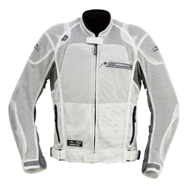 【15日は24時間限定クーポン配布】ROUGH&ROAD ラフアンドロード ダイレクトエアメッシュジャケットFP プラチナシルバー/ガンメタ LLサイズ RR7351SV/GM4 (2649832) 送料無料
