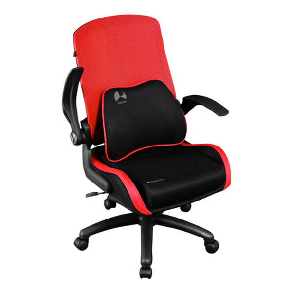 【20日は24時間限定クーポン配布】Bauhutte バウヒュッテ ゲーミングメッシュチェア レッド G-130-RD (2508058) 代引不可 16,472円