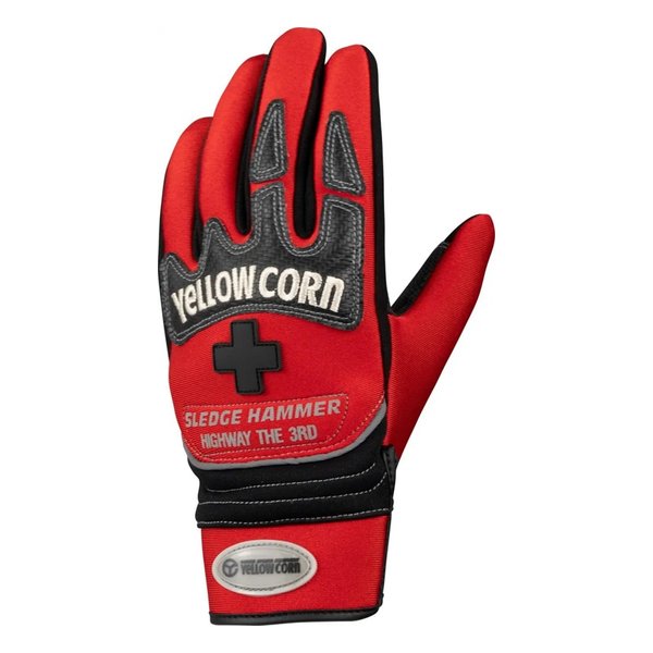 【20日は24時間限定クーポン配布】YeLLOW CORN イエローコーン NEOPRENE GLOVE ネオプレングローブ レッド/LLサイズ YG-085RRELL (2651110) 送料無料