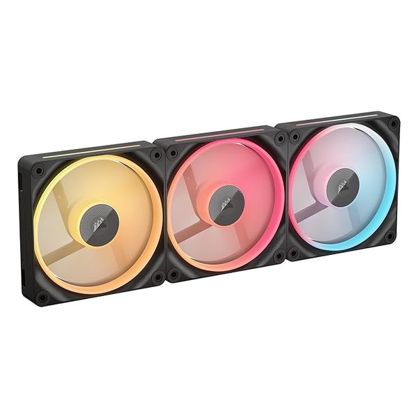 【25日は24時間限定クーポン配布】CORSAIR コルセアiCUE LINK LX120-R RGB Triple Reverse Fans Starter Kit CO-9051050-WW(2654420)代引不可 送料無料|e-zoa SHOP