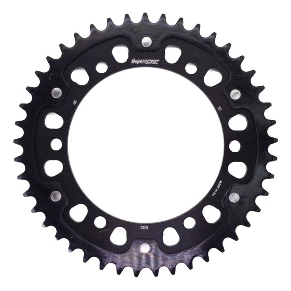 【25日は24時間限定クーポン配布】Supersprox スーパースプロックスSPX REAR STEALTH 502-45T BLK RST-50245-BLK(2534559)代引不可 送料無料|e-zoa SHOP