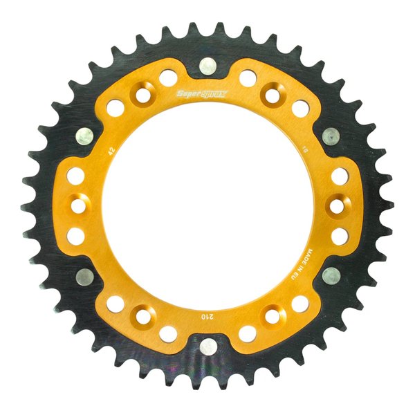 【10日は24時間限定クーポン配布】Supersprox スーパースプロックス SPX REAR STEALTH 210-42T GLD RST-21042-GLD (2534432) 代引不可 送料無料