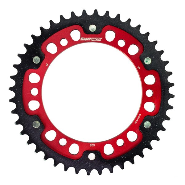 【10日は24時間限定クーポン配布】Supersprox スーパースプロックス SPX REAR STEALTH 502-44T RED RST-50244-RED (2534558) 代引不可 送料無料