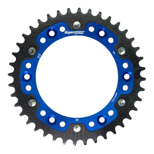 【10日は24時間限定クーポン配布】Supersprox スーパースプロックス SPX REAR STEALTH 210-40T BLU RST-21040-BLU (2534427) 代引不可 送料無料