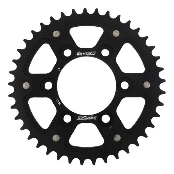 【20日は24時間限定クーポン配布】Supersprox スーパースプロックス SPX REAR STEALTH 1489-41T BLK RST-148941-BLK (2534381) 代引不可 送料無料