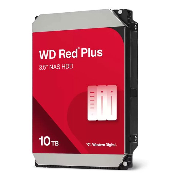 【25日は24時間限定クーポン配布】Western Digital ウエスタンデジタルWD Red Plus 10TB/3.5インチ/SATA 6G/7200rpm/512MB WD100EFGX(2653531)送料無料|e-zoa SHOP