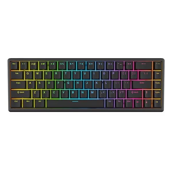 【15日は24時間限定クーポン配布】ARBITER STUDIO（アービタースタジオ） ゲーミングキーボード メカニカルキーボード 英語配列/68キー/ブラック as-polar-65-plus-just-black-fpgm (2656431) 送料無料